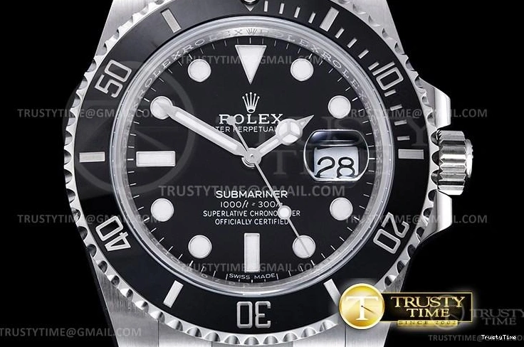 0416 ROLSUB0282 – Submariner 116610LN 904L SS SS Blk V2S ZZF SA Durable 1037